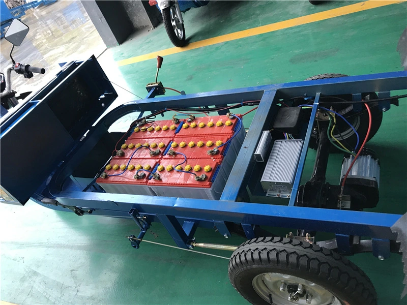 Yijin Electric Chinese Tricycle Rally Heavy Cargo Hydraulic Elevator Tricycle Electric Cargo Enclosed Closed Cab