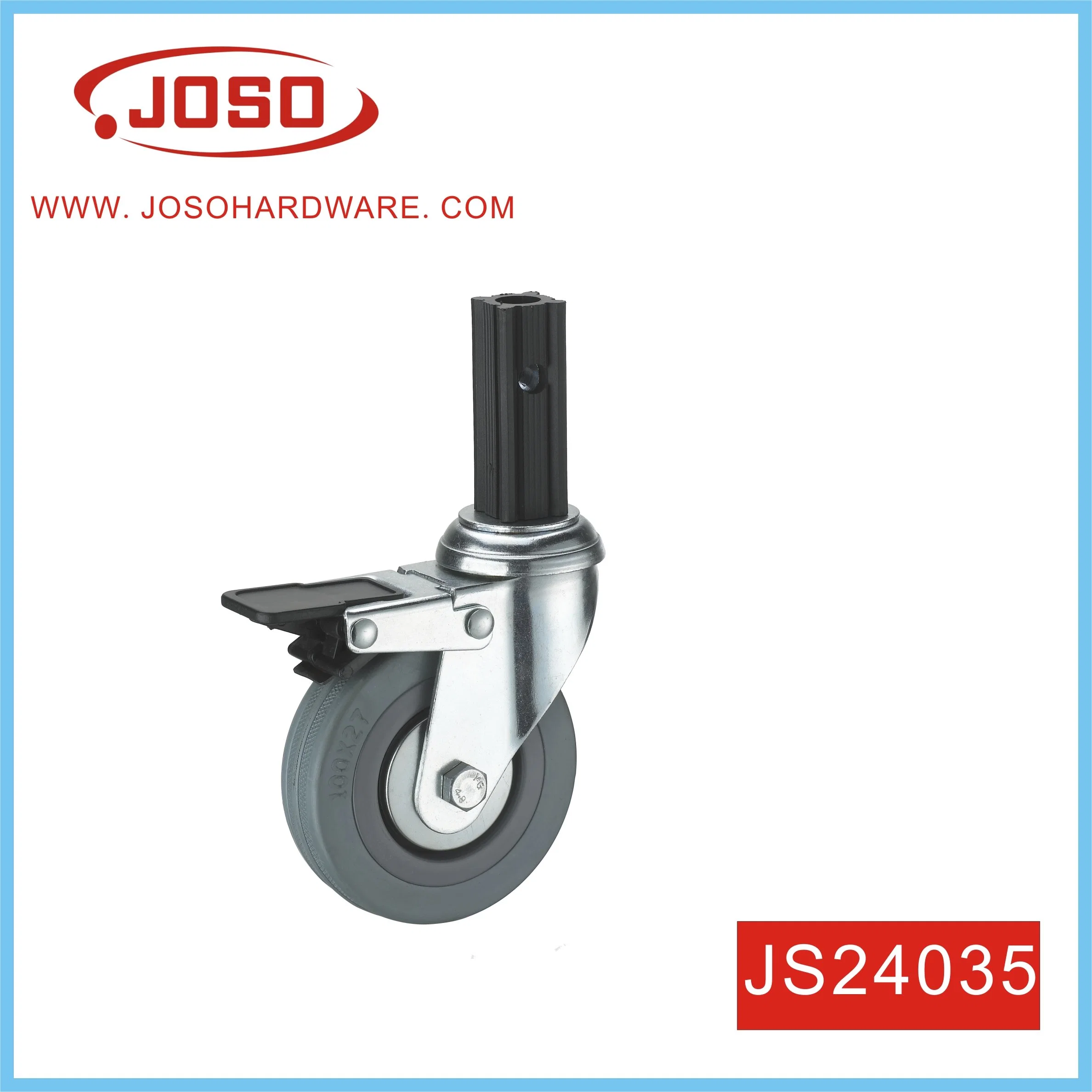 Square Thread Plastic Caster for Furniture