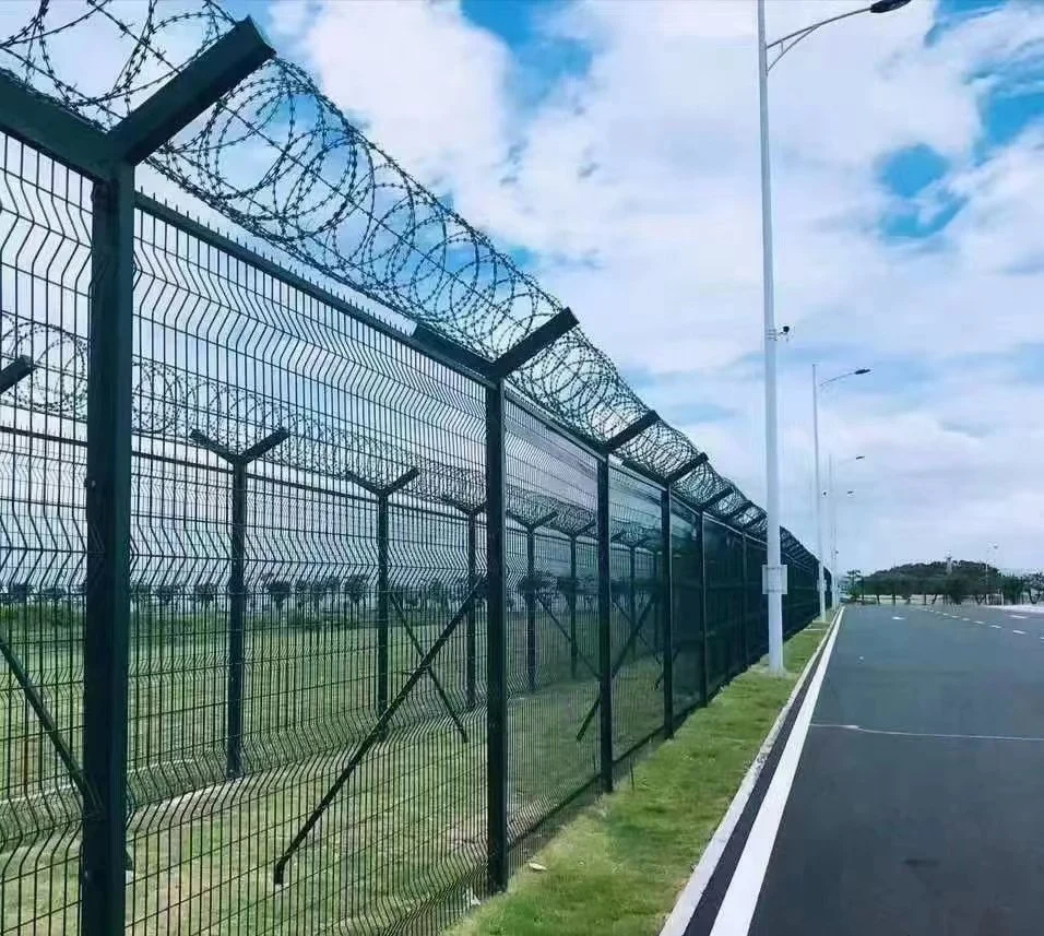 Cold Galvanized Iron Wire or Hot Galvanized Iorn Airport Fence