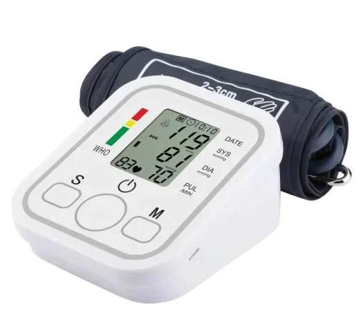 Sphygmomanometer LCD Display Upper Arm Blood Pressure Monitor