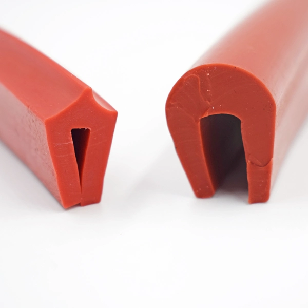 Extrude High Temperature Rubber Silicone Door Sealing Strip