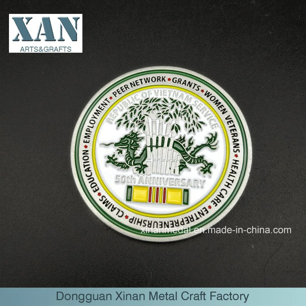 Metal Enamel Used in The Collection of Chinese Dragon Gold Coins