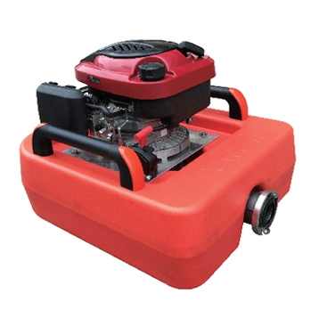 Gasoline Fuel Engine Fire Fighting Floating Centrifugal Water Pump