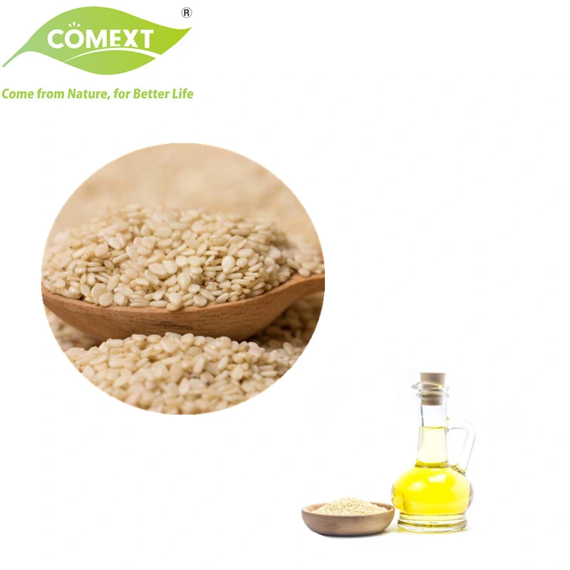 Comext Factory 100% Natural melhor preço amostra grátis Sesamin 5% - 90% Extrato vegetal extracto de semente preto Sesame em pó