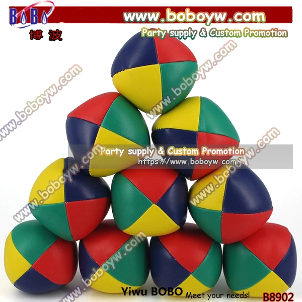 Geburtstag Geschenk Schule Spielzeug Jonglieren Ball Spielzeug Bälle Jonglieren Bälle Individuell angefertigter gefüllter Ball mit Hacky Sack (B8901)