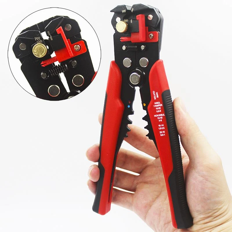 Multi-Function Wire Stripping Tools Cable Cutter Wire Strippers Cable Stripping Cutting Pliers