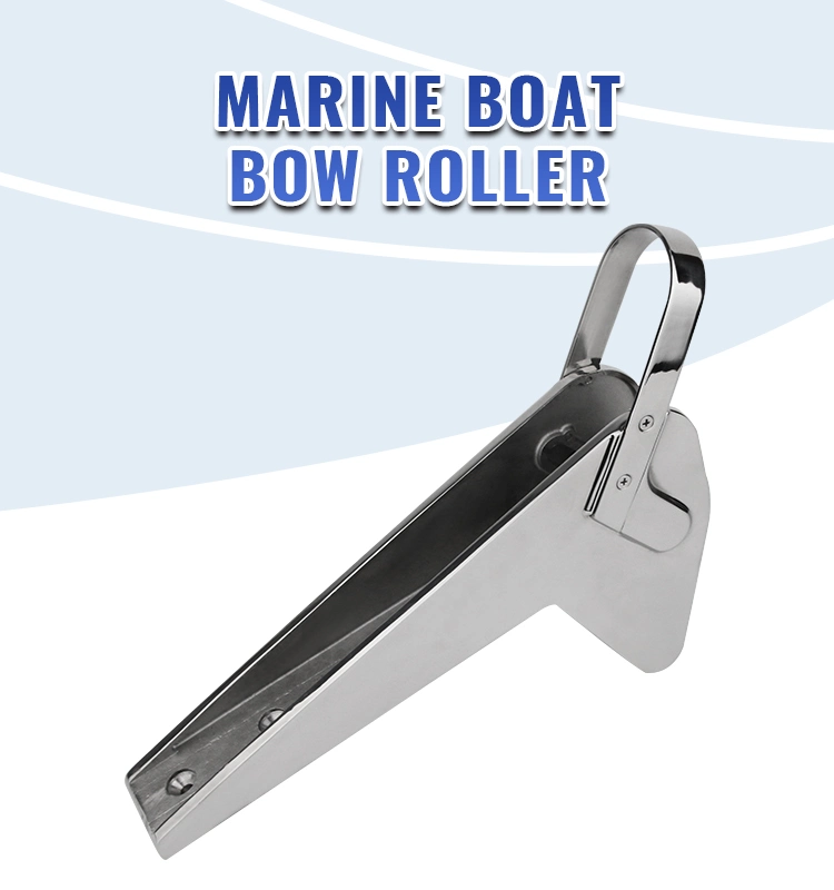 High quality/High cost performance  Various Styles Boat Anchors Accessories Anchor Bracket with Nylon Wheel Boat Anchor Bow Roller