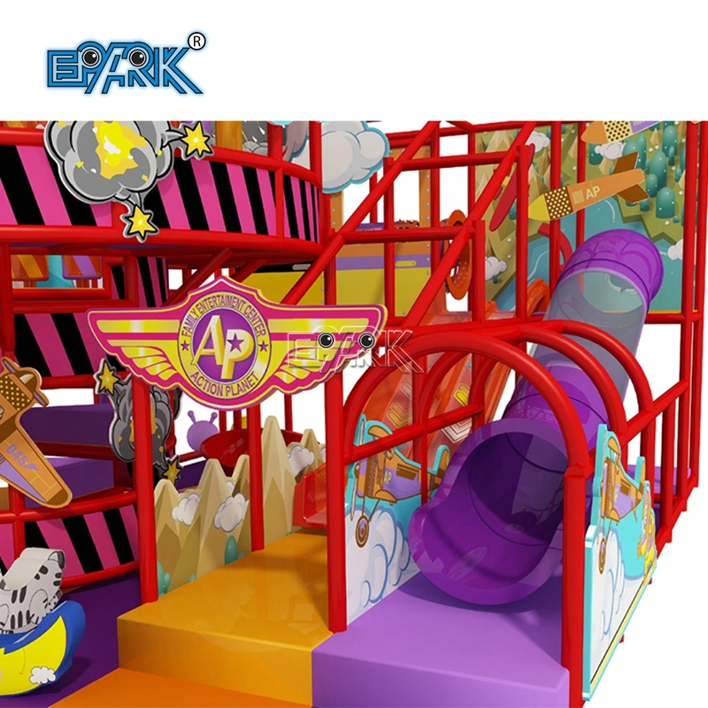 Customized Commercial Candy Theme Soft Play Amusement Kids Indoor Playground Set