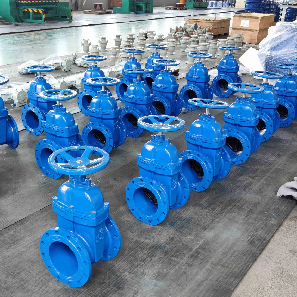 EPDM Diaphragm 2Cr13 Stem Non Rising Flange Connection Water Control Gate Valve