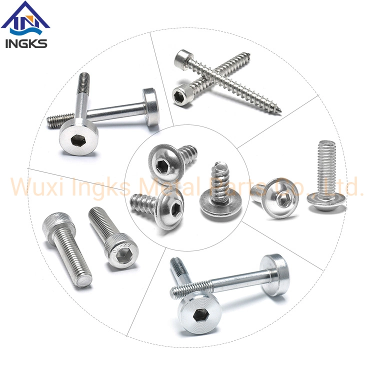 Stainless Steel Allen Countersunk Hex Socket Flat Head Self-Tapping Self Tapping Screw