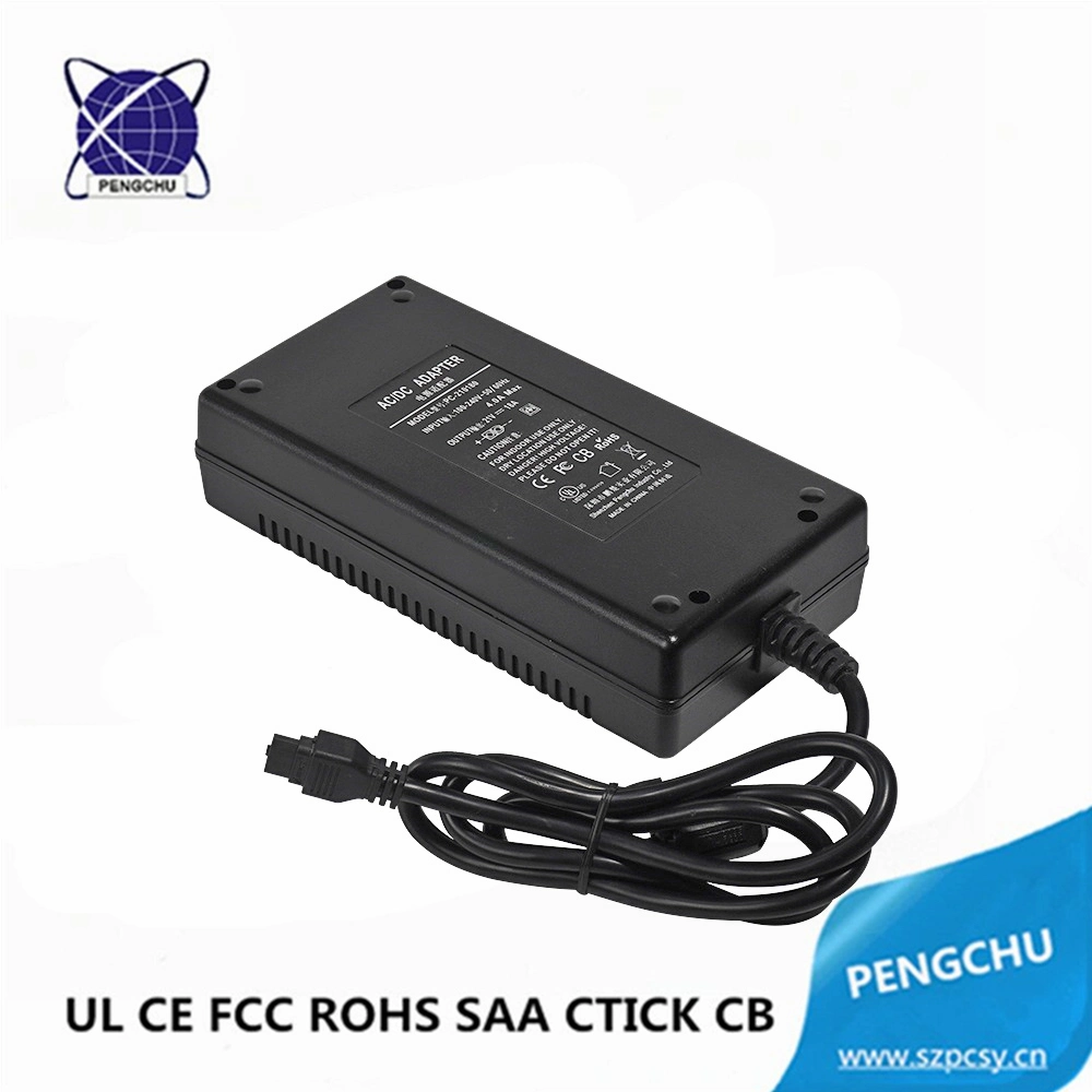 24V 12A Fanless Power Supply 288W AC/DC Power Adapter for CCTV Monitor