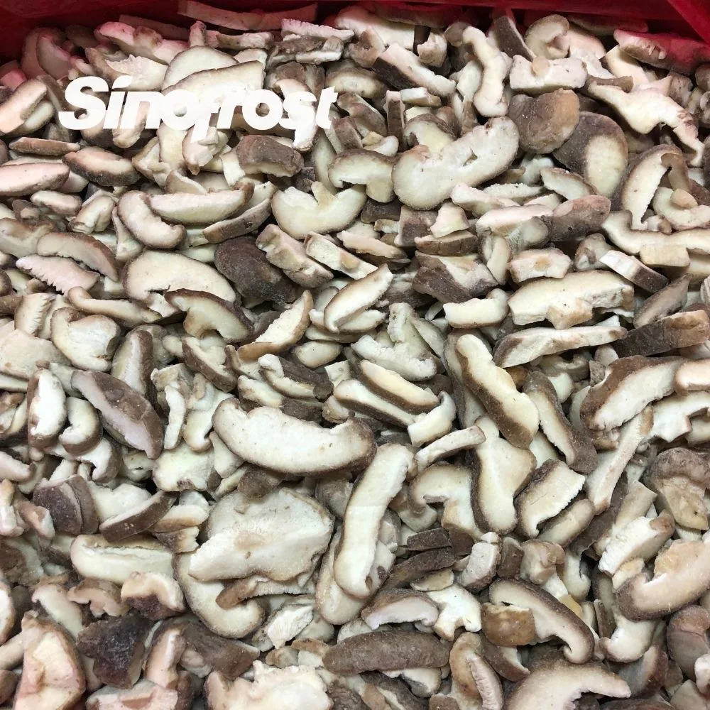 Premium IQF Frozen Sliced Shiitake Mushrooms: Reliable Manufacturer and Wholesale/Supplier Supplier of IQF Shiitake Mushroom Slices