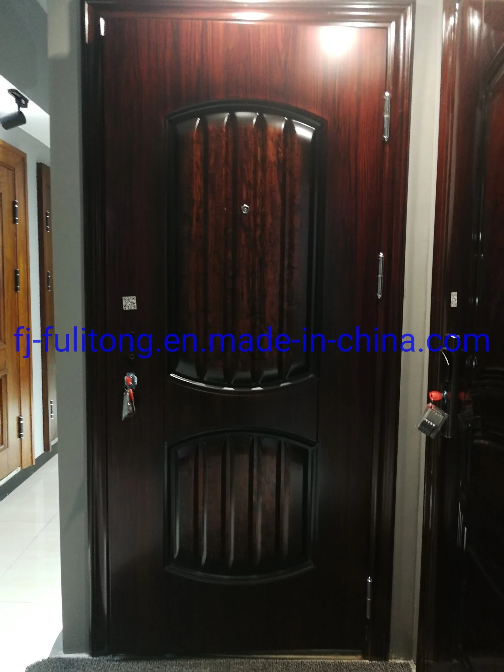 Patio Sliding Glass Internal Room Steel Wooden Security Door
