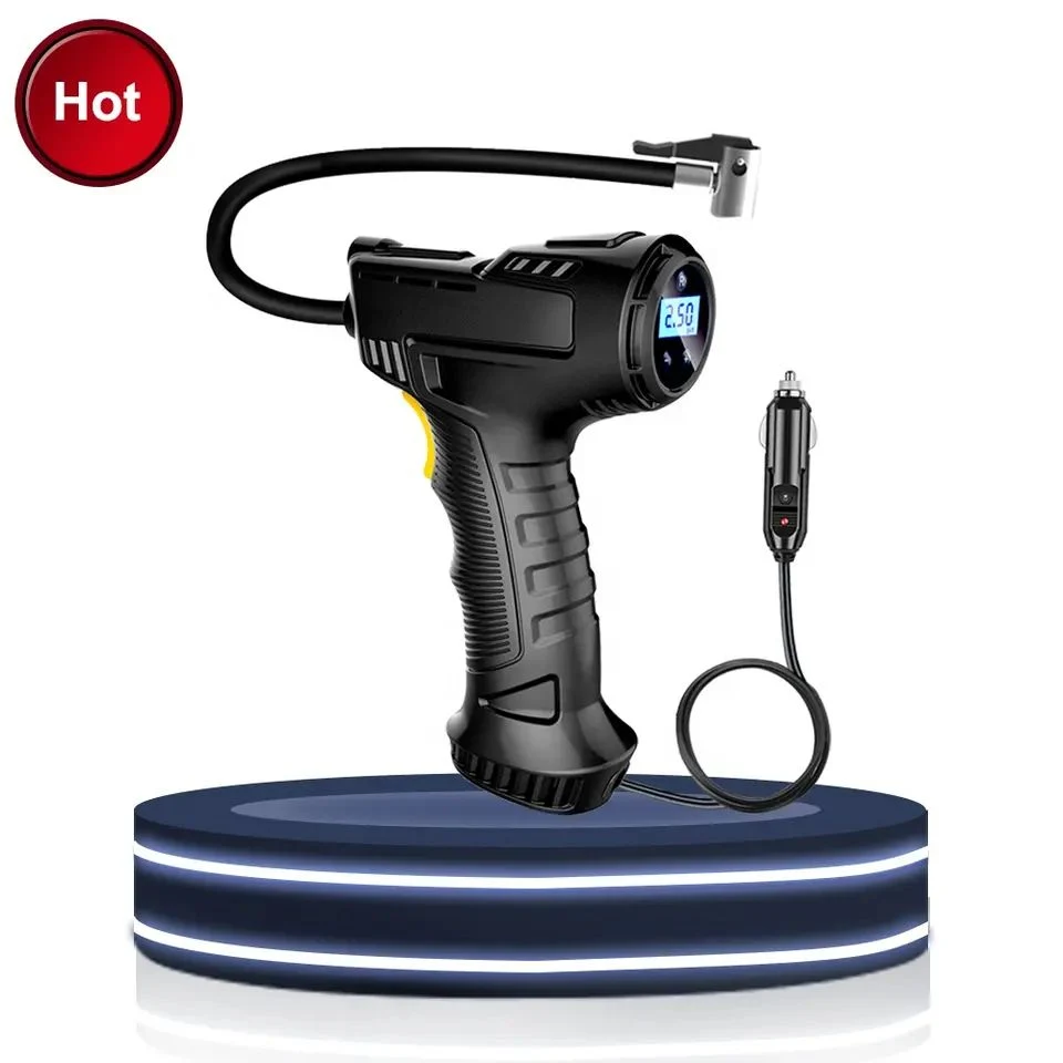 3665 Corded Portable Digital Small DC12V Car Tyre Inflator Handheld Air Pump Compressor Inflators Car Air Pump