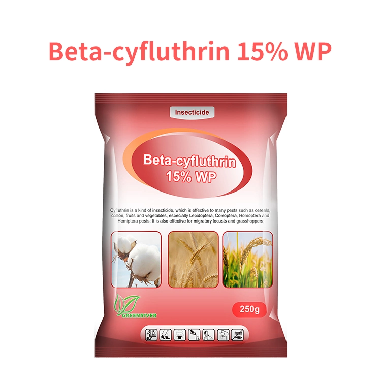 Good Quality Agricultural Chemicals Pesticide Insecticides Beta-Cyfluthrin 15% Wp