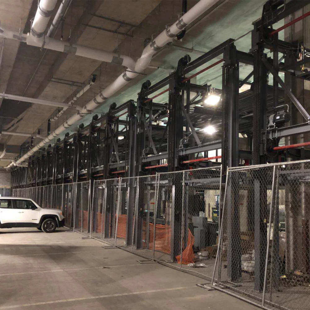 Neue Hydraulische Lift Parking System Automatische Parkplatz