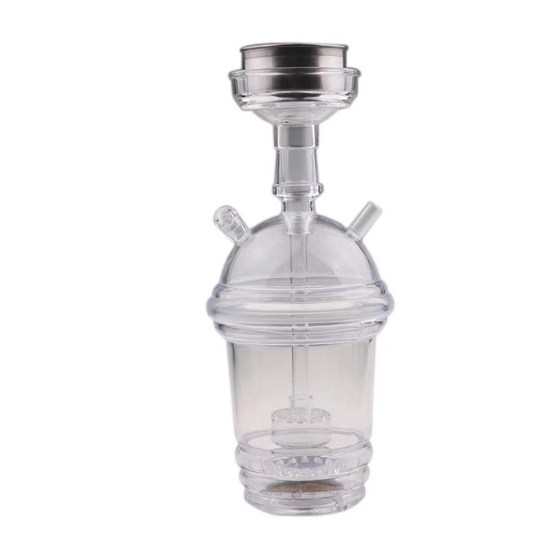 Accessoire fumeur 5 couleur portable en plastique Hookah ensemble de tasses vs Usine de vente en gros VAPE