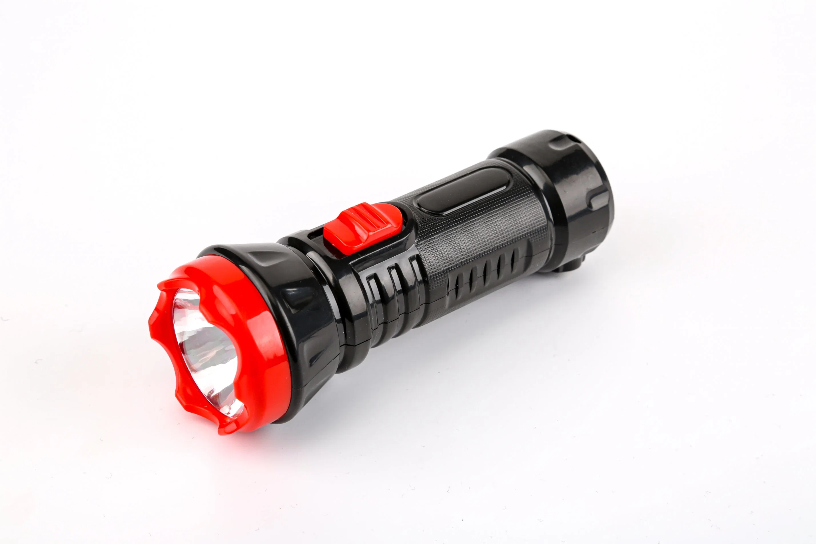 Red and Black Rechargeable LED Torch