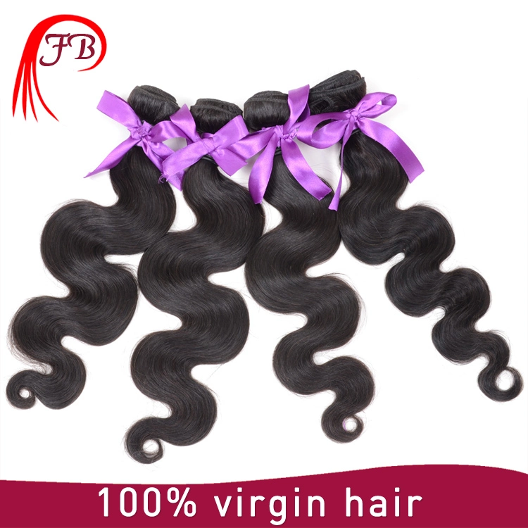 Grade 7A Virgin Brazilian Hair Unprocessed Body Wave Human Hair Weaving