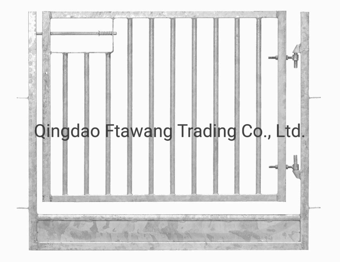 Custom Galvanzied Steel Sheep Lambing Gate in Frame H = 1, 00 M/0.85m