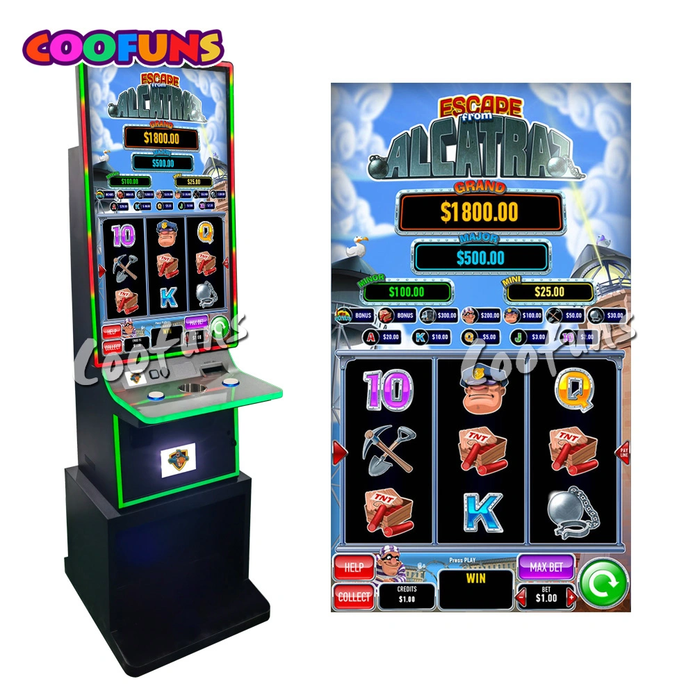 Casino Jeux de compétences verticale Aurora 1 Arcade Slot Machine pour la vente