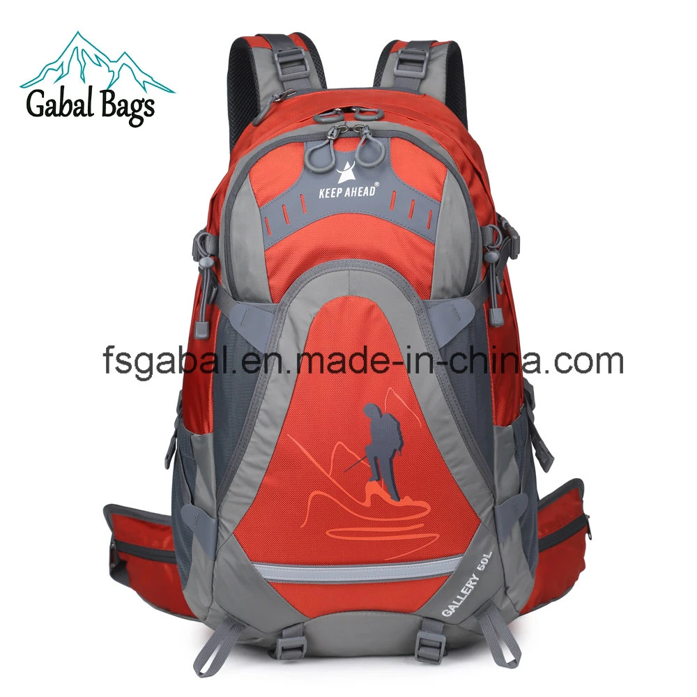 45litre Fashion Nylon Mountaineering Backpack Sports Travel School Bag
