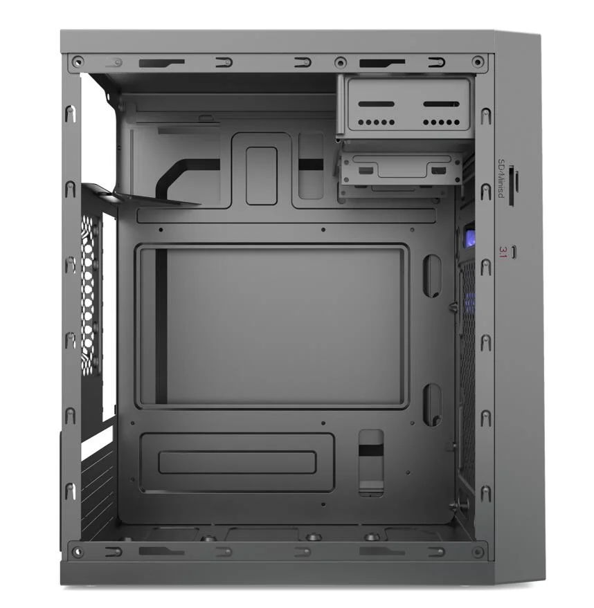 Nuevo chasis de ordenador de sobremesa Slim ATX Micro PC Tower