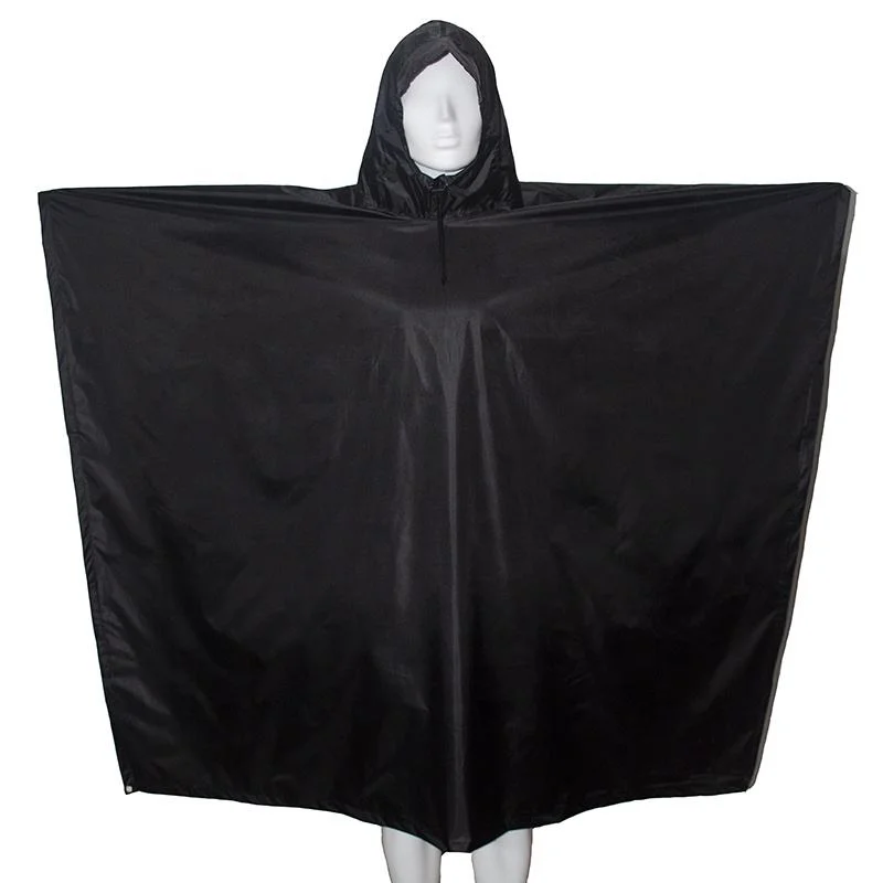 3-in-1 Rain Poncho Heavy Duty Material for Camping Hiking