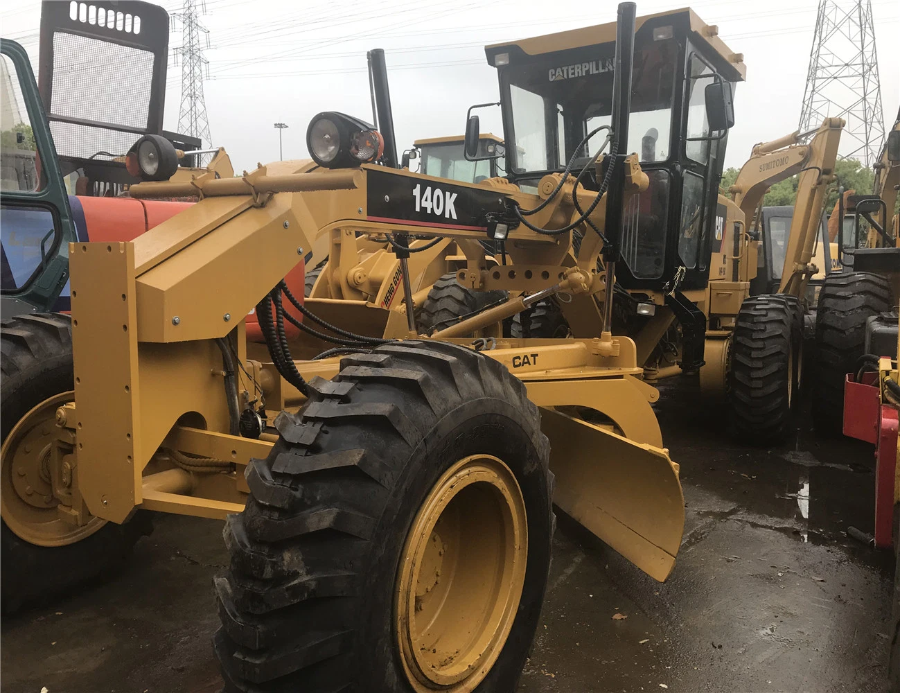 Used 90% Brand New Cat 140K Motor Grader in Terrific Working Condition with Reasonable Price. Secondhand Caterpillar 14G, 140g, 140K Motor Grade on Sale.