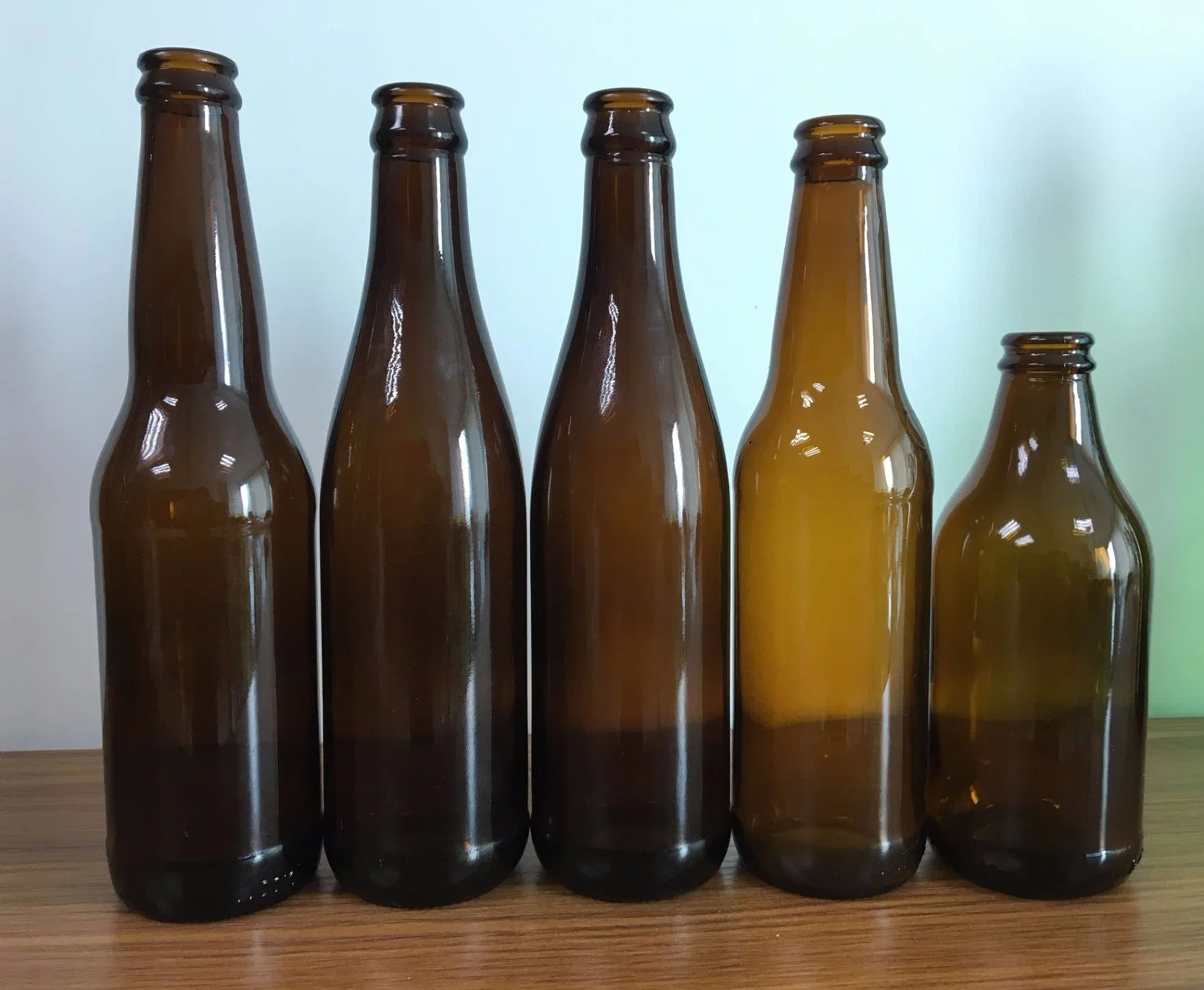 0,33l 330ml Bernstein Bierflasche / Braun Farbe Bierglas Flasche /Grüne Bierflasche