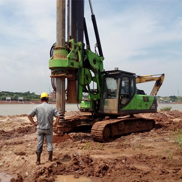 Tysim Mini Piling Machine, Rock Drill, Pile Rig, Pile Driver, Using 323D Excavator Chassis Kr150c Pile Driver Mini Bore Well Pile Machine Piling Rig for Sale