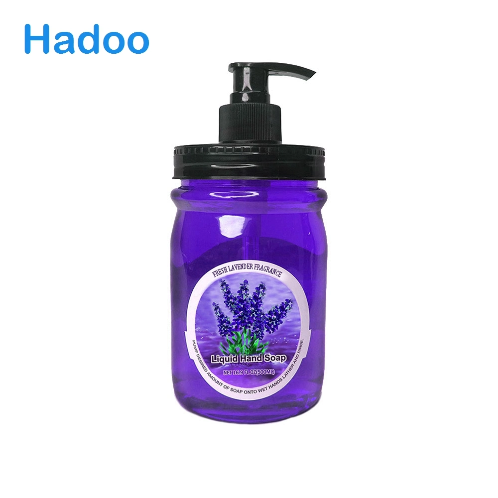 China Manufacturer Export Import FDA MSDS Lavender Aloe Hand Wash Liquid Soap 16.9 FL Oz