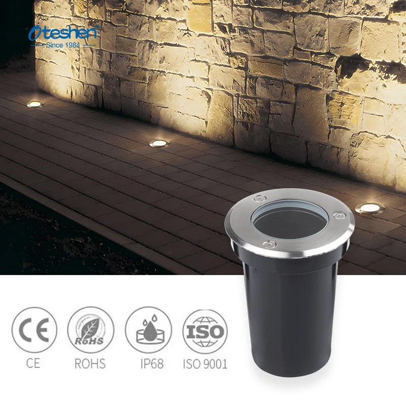 GU10 GU5,3 Edelstahl LED Inground Underground Light IP67 Outdoor Gartenbeleuchtung