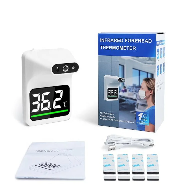 Medical Thermostat Digital No Touch Forehead Infrared Thermometer Temperature Controller with CE/FDA/ISO 13485 Approved