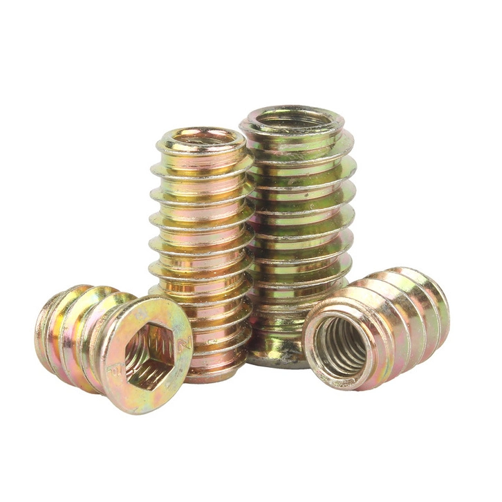 Color Zinc Thread Insert Meson Nut GB6170-86