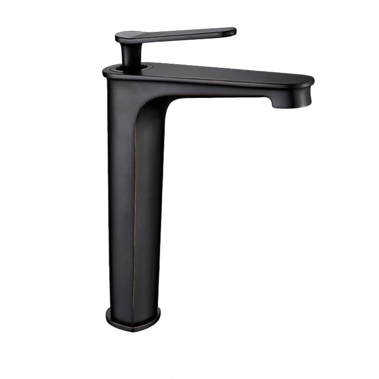 Sanitary Ware Plumbing Fittings Water Orb Black Matte Saving Aerator Single Handle Kitchen Mixer Water Tap Sink Faucet