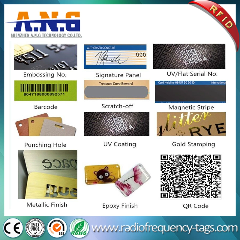 Factory Price Cr80 Plastic 125kHz Tk4100 RFID Business Card