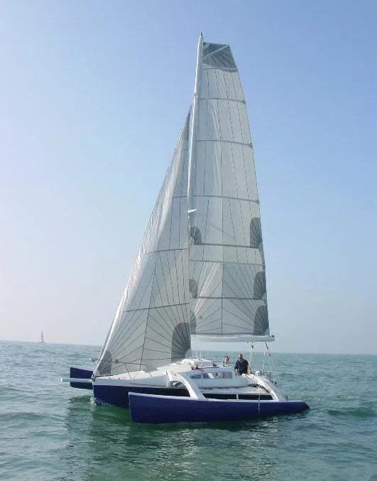 Sport Boat Sailing Boat Fiberglass Material Trimaran 29