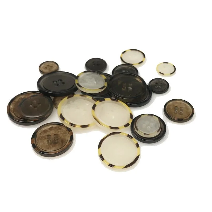 Resin Buttons Color Printing Fashion Casual Suit Buttons Resin Pattern Buttons