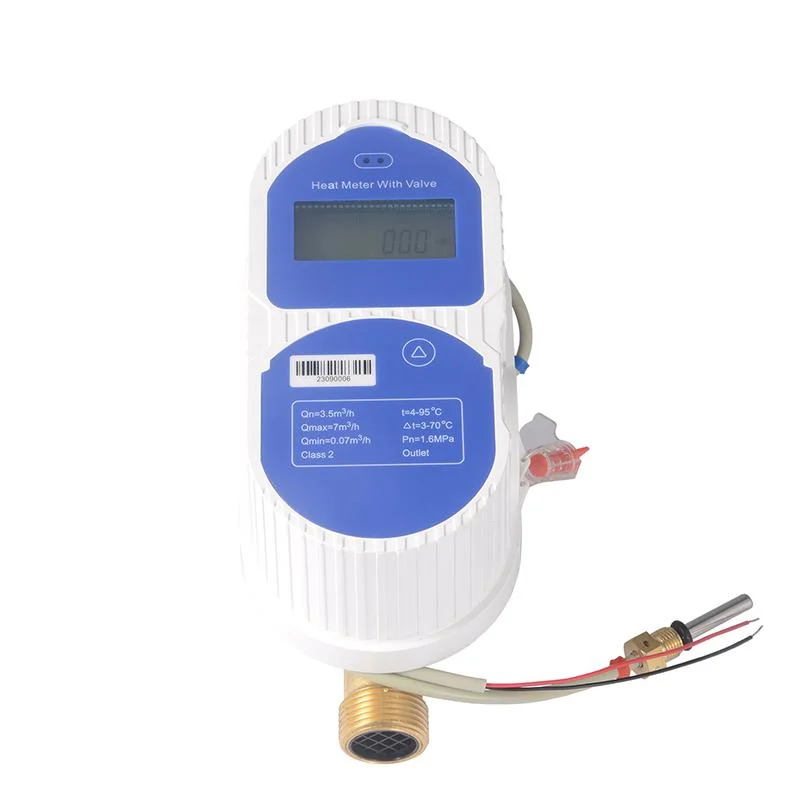 Mbus/ RS485/ Lorawan DN15-DN25 Valve Control Ultrasonic Heat Meter (BTU Meter)