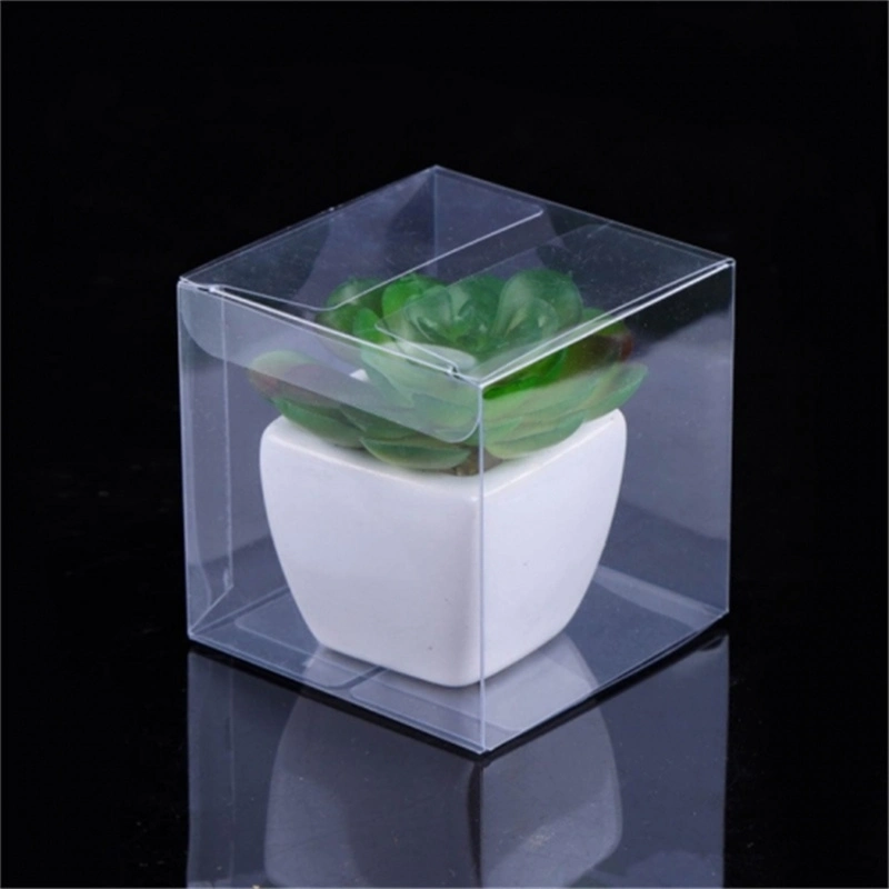 Round Gift Box PVC Pet Custom Plastic Packing Box with Printed Logo Factory Wholesale/Supplier