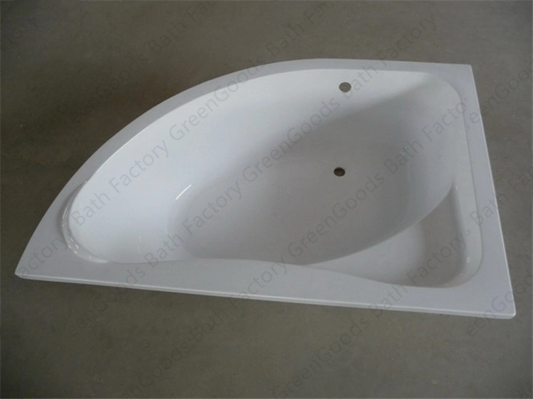 Greengoods Sanitary Ware Bath Bad Sitz Corner Tub avec et sans tablier