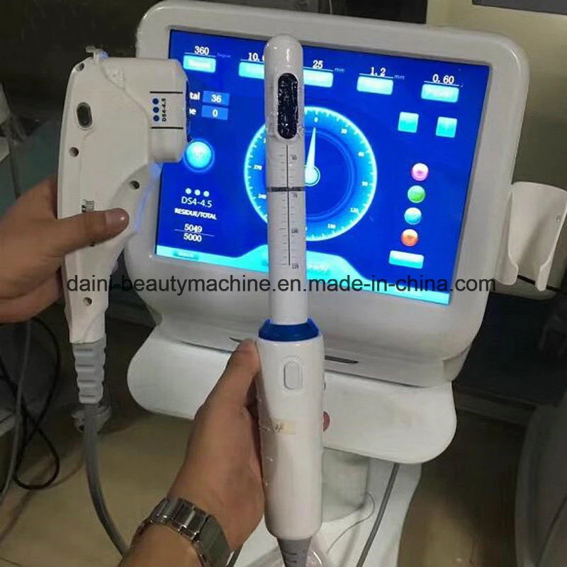 2 en 1 Machine de resserrement vaginal Hifu sans douleur pour les soins privés féminins avec resserrement de la peau pour salon