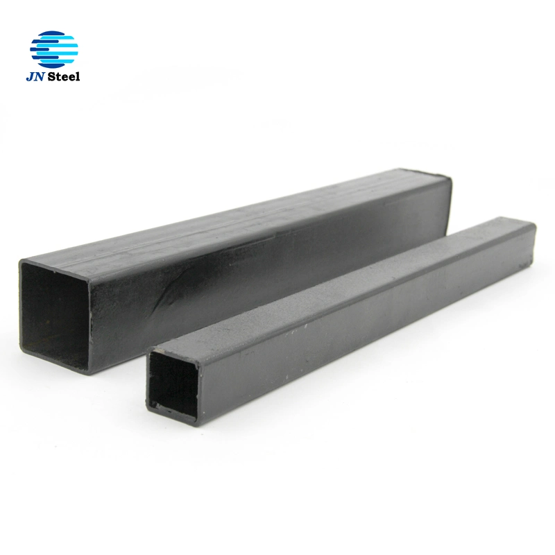 Hot Sales Square Steel 20X20-100X50mm, secção oca quadrada, 5.8 m de comprimento