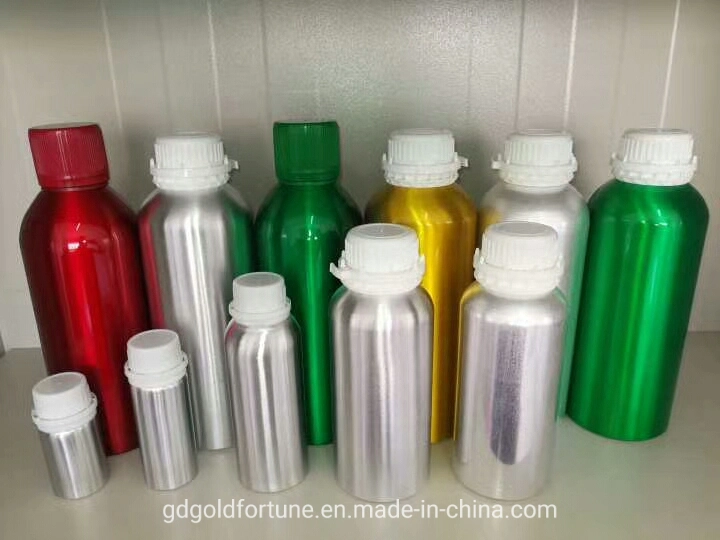 EU Standard Epoxy Inner Coating Aluminum Essential Oil Bottle