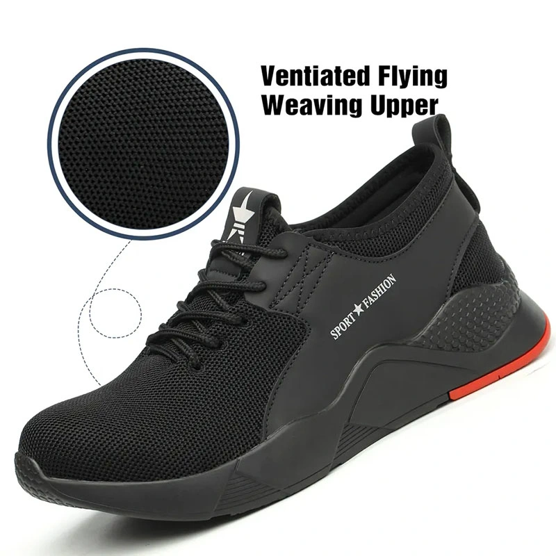 2022 Newest Outdoor Working Rubber Sole Shoes Fashion Men Safety Shoes