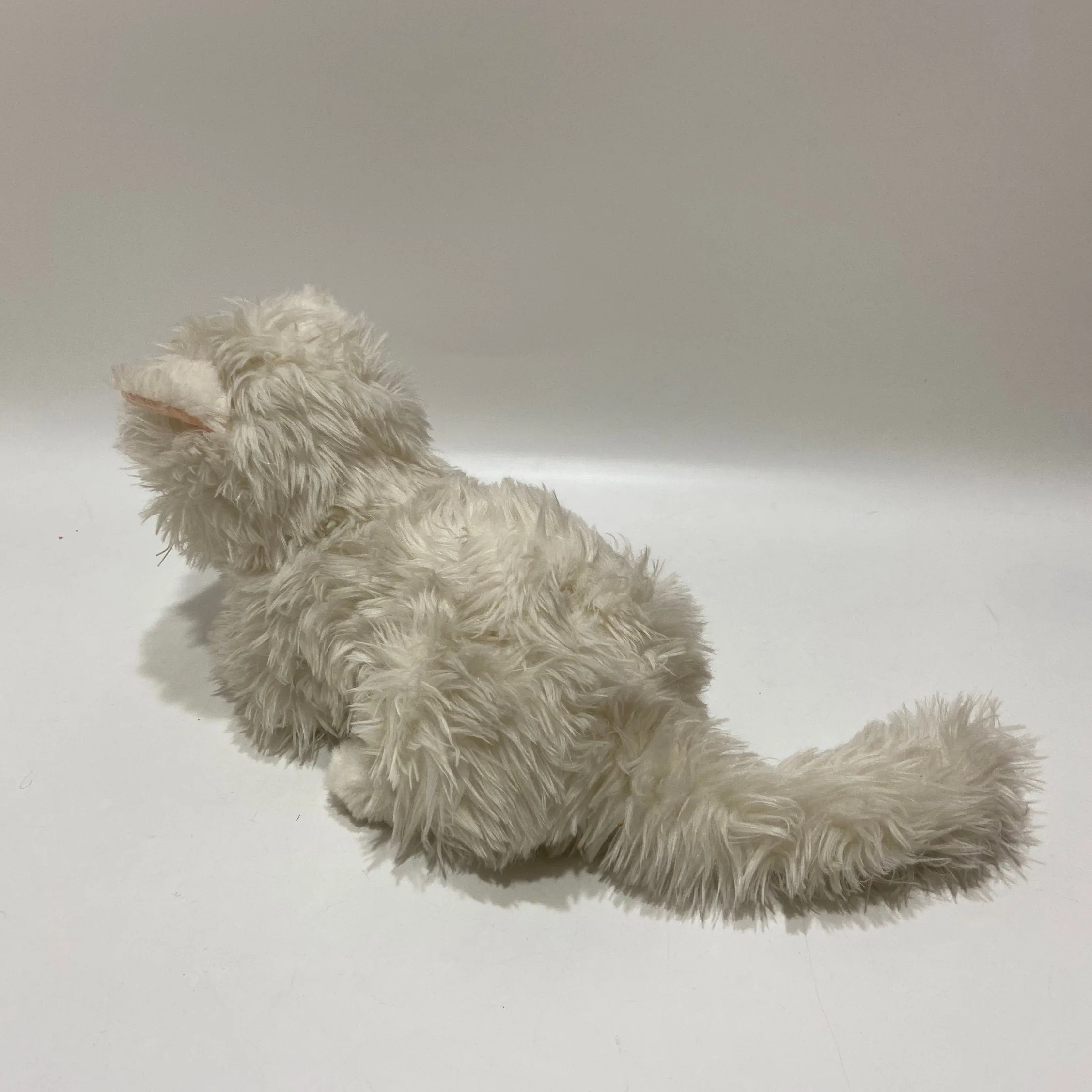 25 cm matériau recyclé écologique peluche chat réaliste Adorable peluche Kitty cadeau éducatif et promotionnel pour tous les âges