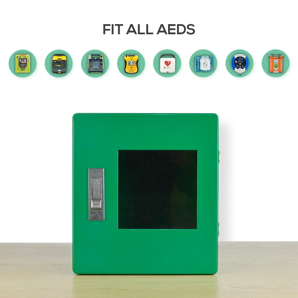 Wap-Health M1mini External Defibrillator Wall Mounted Aed Cabinet with Pressure Lock