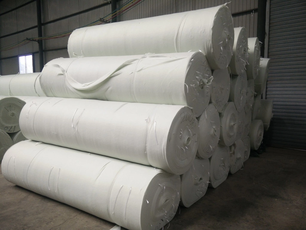 PP Nonwoven Geotextile Nonwoven de polipropileno Pet Geotextile Geotextile Nonwoven poliéster