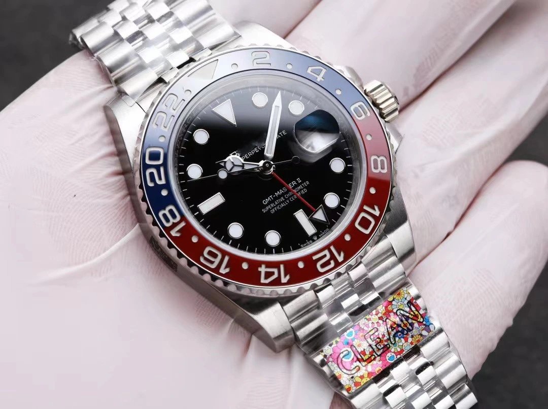 2023 New Watch Gmt Rolex''sss Watch 3186 Original Automatic Mechanical Movement Men Mechanical Diamond Sapphire Quartz Watch Men's Ladies Watch